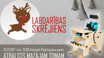 Labdarības skrējiens Ventspilī 23.12.2017