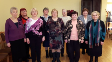 Ieskandinām Ziemassvētkus ar folkloras kopu “Rūta” Rēzeknē