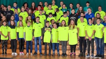 Komanda Jautrie pūčulēni no Ērģemes pamatskolas uzvar Limbažos