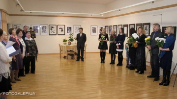 Ludzas Novadpētniecības muzejā skatāma Diānas Apeles un RTA studentu grafikas darbu izstāde „Turpinājums”