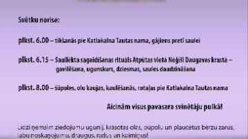 Lielā Stāstu nakts un Lielās dienas rīts