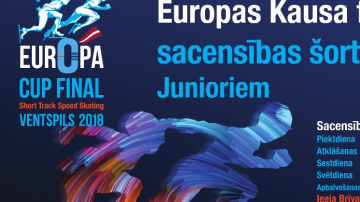 Ventspilī notiks junioru Eiropas kausa fināls šorttrekā!