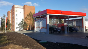 Pavasarīgās noskaņās Saldū atklāta jaunā  Clean Spot automazgātava