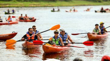 Vislatvijas ūdens tūristu saiets “Lielais plosts 2018”