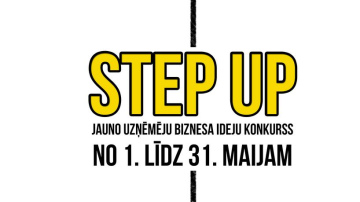 Biznesa ideju konkurss “STEP UP!” ir klāt!