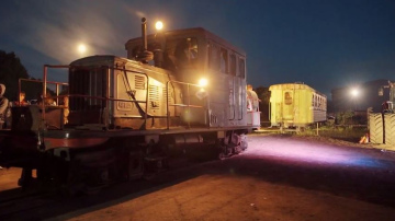 Izšūpojies kūdras bānītī Muzeju naktī