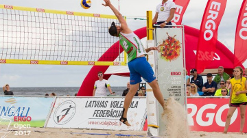 Ventspilī tiks atklāts “ERGO OPEN 2018” Latvijas čempionāts pludmales volejbolā