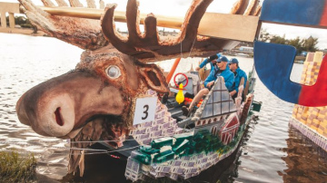 Izsludina pieteikšanos dalībai “Baltais piena paku laivu regatē” Jelgavā