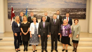 Valsts prezidents reģionālās darba vizītes laikā Saulkrastos iepazīstas ar novada aktualitātēm uzņēmējdarbībā...