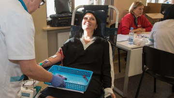 RTA asinis ziedojuši 35 cilvēki