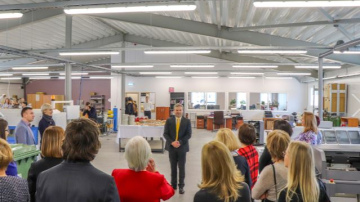 Ieguldot pusmiljonu eiro, SIA “Drukātava” pārceļas uz savu jaunuzcelto ražošanas ēku