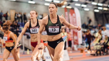 Kuldīgā ar vairākiem daudzsološiem rezultātiem noslēdzies Latvijas čempionāts vieglatlētikā telpās