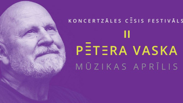 Cēsīs notiks otrais festivāls "Pētera Vaska mūzikas aprīlis"