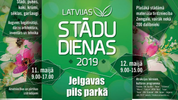 Latvijas Stādu dienas Jelgavā pulcēs vairāk nekā 200 dalībnieku.