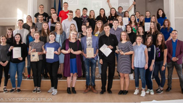 Pasākumā „Starpaugstskolu erudīts 2019” satikās erudītākie Latgales jaunieši