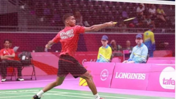 Kā pirmais Jelgavā ieradīsies badmintonists no Trinidada & Tobago