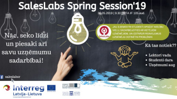 3.SalesLabs sezonas noslēguma pasākums „SalesLabs Spring Session'19”