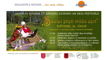 Daugavpils novadā notiks Latgales novada senioru festivāls 