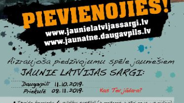 Latgales jaunieši Daugavpilī piedalīsies patriotiski militārā spēlē „Jaunie Latvijas sargi”