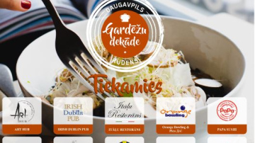 7. Restorānu dekāde Daugavpilī