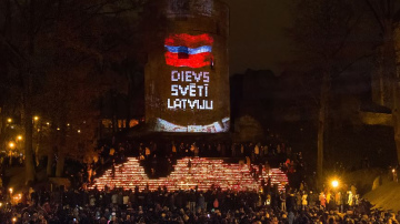 Lāčplēsa dienā Cēsu pils tornis uzmirdzēs ar iespaidīgām multimediālām projekcijām par strēlniekiem un Latvijas karogu