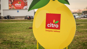 Atklājot “CITRO” zīmola veikalus Rēzeknē, noslēgusies pāreja uz jauno zīmolu