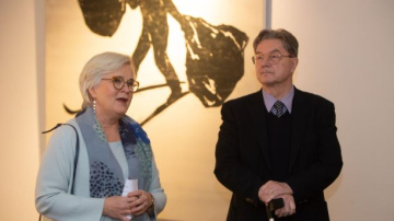 Koncertzālē “Cēsis” skatāma klimata izmaiņu tematikai veltīta somu mākslinieku izstāde