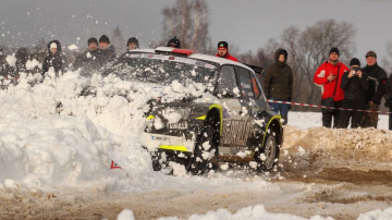 Rallijs Sarma 2020 gaida ziemu Gulbenē