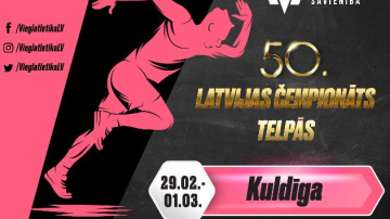 Latvijas vieglatlēti sacentīsies par valsts čempionu tituliem