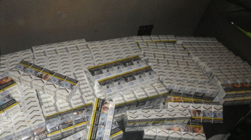 Jēkabpilī atsavina lielu daudzumu nelegālo cigarešu