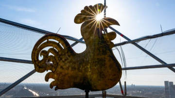 Piektdien nocels Rīgas Svētā Jēkaba katedrāles gaili