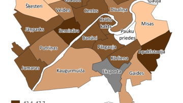 Valmiera sadarbībā ar CSP publicējusi pilsētas apkaimju robežas