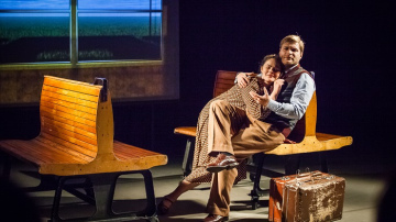 Uz “Jūras vārti” skatuves izrāde “Meistars un Aleksandra”