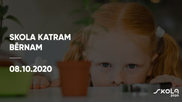 PK_Konference "Skola katram bērnam" 8. oktobrī – TIEŠRAIDES programma