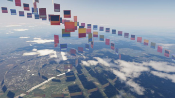 Gints Gabrāns atklāj “Apaļo horizonta līniju. Rotko liftu”