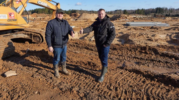 Ieguldot teju 3 miljonus eiro, Vecpiebalgas pagastā top moderna govju ferma