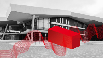 Koncertzāles “Latvija” ieeju aizšķērsos konteiners ar kultūru