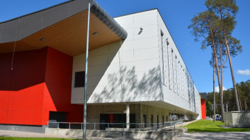 Jāņa Daliņa stadiona pārbūve finiša taisnē