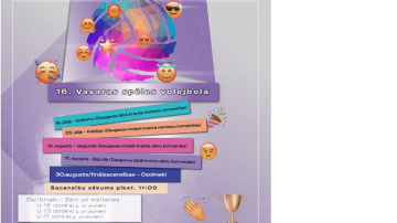 Ar posmu Gulbenē sāksies 16. Vasaras spēles volejbolā bērniem un jauniešiem