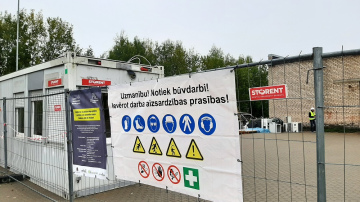 Rēzeknē uzsākti Kinoloģijas centra būvniecības darbi