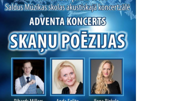 Adventa koncerts Skaņu Poēzijas baritonam, ērģelēm un koklei