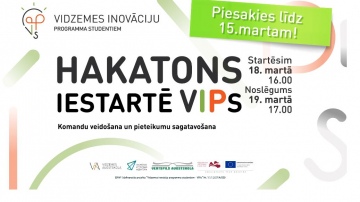 Aicinām jauniešus iesniegt pieteikumus dalībai aizraujošam piedzīvojumam -  VIPs programmas 1. ciklam!
