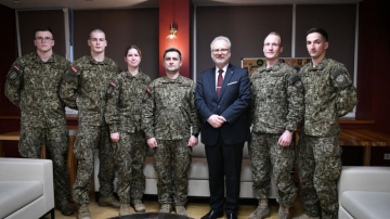 Valsts prezidents: Latvijas Nacionālā aizsardzības akadēmija ir viena no vissvarīgākajām aizsardzības institūcijām