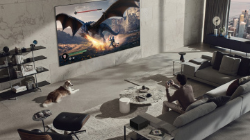 LG inovatīvais OLED m3 bezvadu televizors sniedz brīvību telpas iekārtošanai