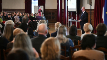 Valsts prezidenta Egila Levita uzruna Demokrātijas akadēmijas atklāšanas pasākumā