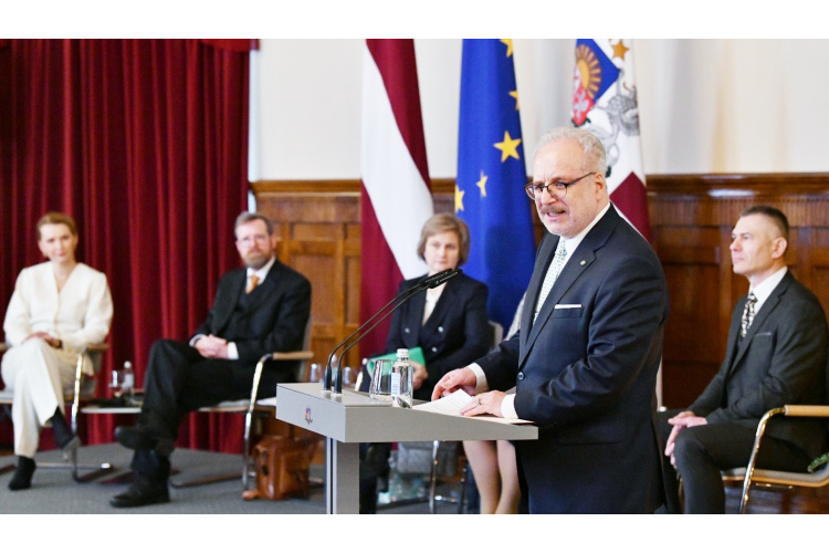 Valsts prezidenta Egila Levita referāts “Dītrihs Andrejs Lēbers un Latvijas valsts”