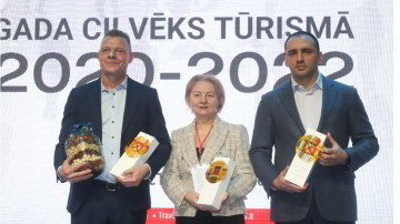 Apbalvoti “Gada cilvēks tūrismā 2020-2022” laureāti