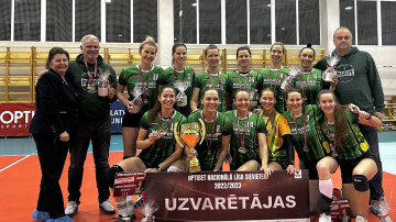 “Optibet” Nacionālajā līgā uzvar “Mārupes SC” volejbolistes