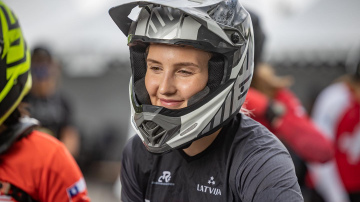 Pētersonei otrā vieta un gūts savainojums Floridas štata čempionātā BMX
