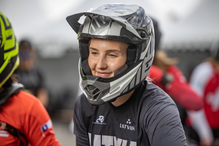 Pētersonei otrā vieta un gūts savainojums Floridas štata čempionātā BMX